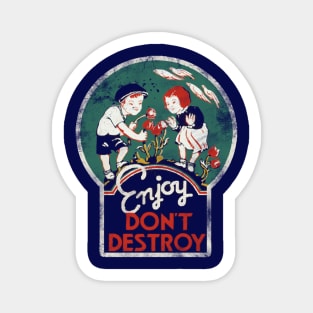 Vintage Earth Day Sticker